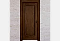 Doğal Ahşap Kaplama Kapı